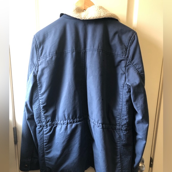 GAP Blue Sherpa jacket SIZE L - Picture 3 of 4